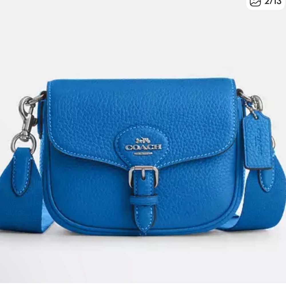 Coach Amelia Small Saddle Bag - Picture 2 of 6